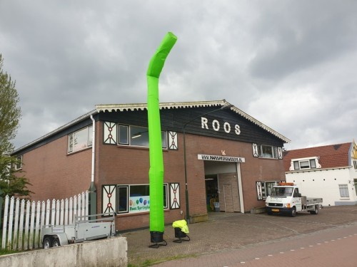 Skytube fluor groen 8m